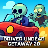 Driver Undead Getaway 2D - Apocalypse Escape game