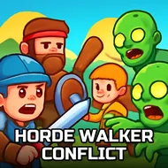 Horde Walker Conflict - Wave Defense game