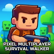 Pixel Multiplayer Survival Walker - Apocalypse Escape game